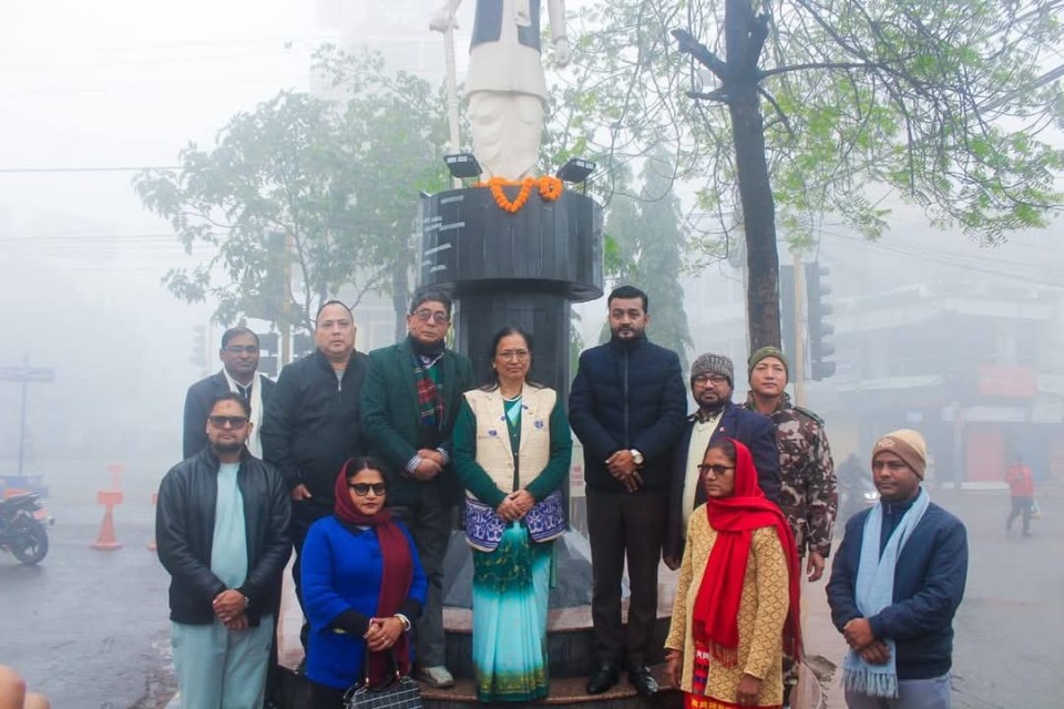 वीरगंजमा शहीदप्रति श्रद्धासुमन अर्पण गर्दै मनाइयो बलिदानी दिवस