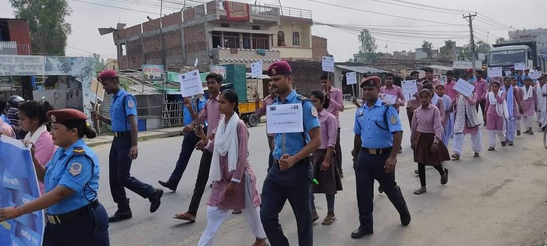 औषध दुरुपयोग तथा ओसारपसार बिरुद्ध जनचेतना मूलक कार्यक्रम सम्पन्न