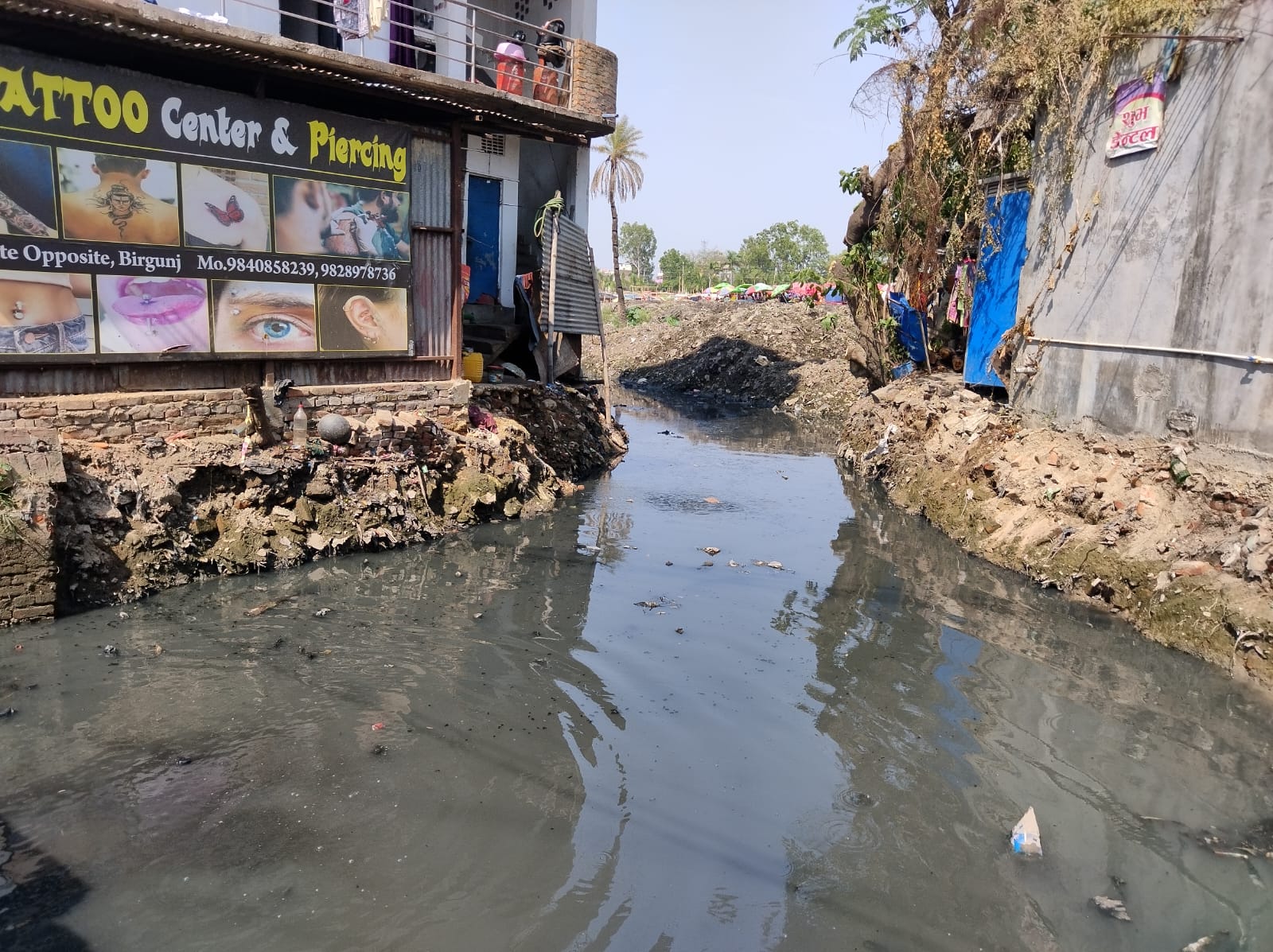 दुई दशकपछि वीरगञ्जका ठूला नाला सफाई हुँदै 