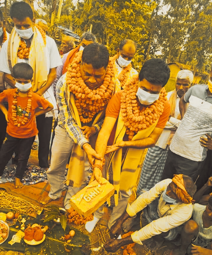 विद्यालय निर्माणका यादवले गरे ४० लाख मूल्य बराबरको जगा दान। 