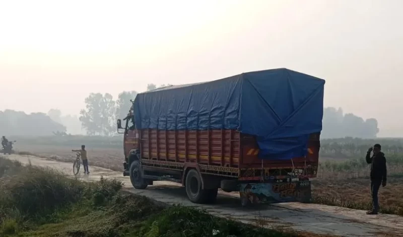 सर्लाही र पर्साका सीमा नाकाबाट ठूलो मात्रामा लहसुन बरामद