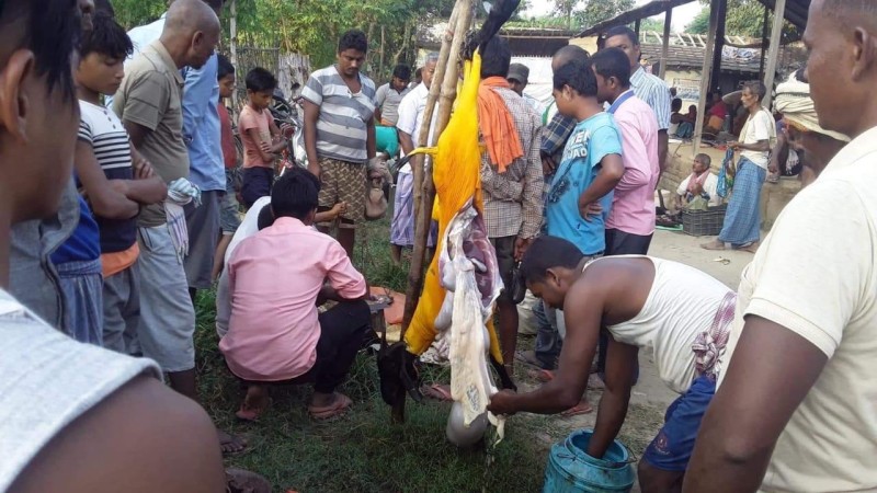 पर्सा को ग्रामिण भेगका उपभोक्ताहरू फोहर र अस्वस्थ्यकर  माछा मासु खान बाध्य सम्बन्धित निकाय मौन