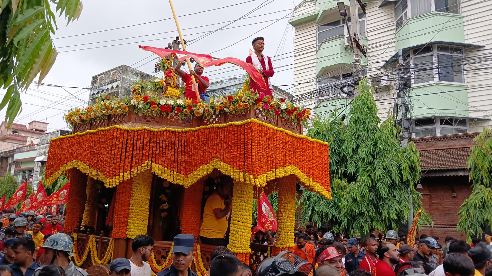 गहवामाईको दोश्रो रथ यात्रा भब्य रुपमा सम्पन्न